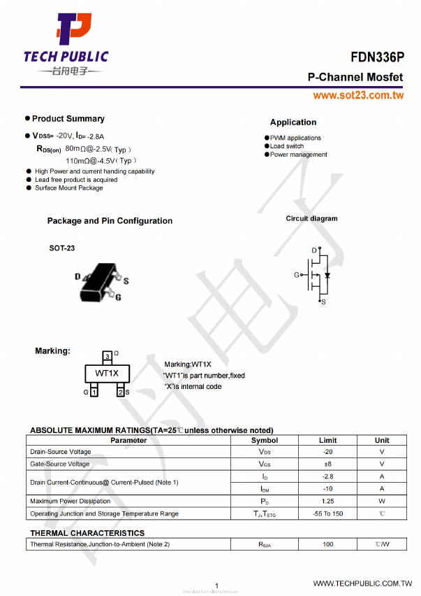 FDN336P image