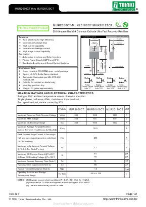 MUR2080CT image