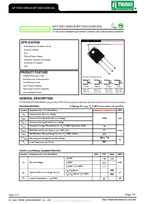 APT30D100BCA image