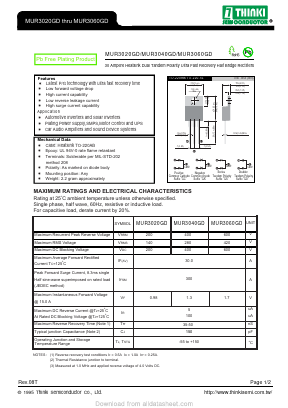 MUR3020GD image