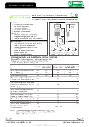 MUR3080CT image