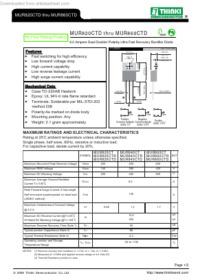 MUR820CTD image