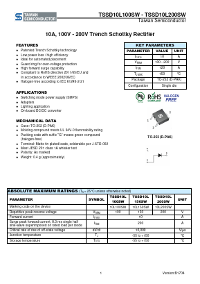 TSSD10L100SW image