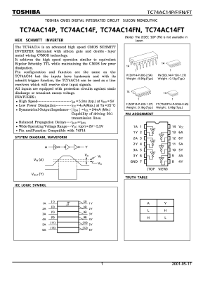 TC74AC14F image