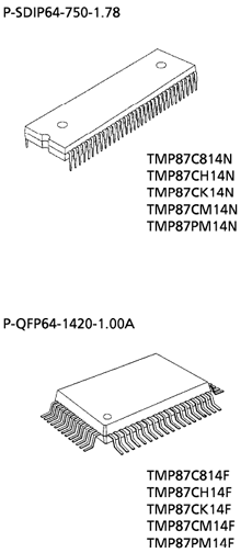 TMP87C814N/F image