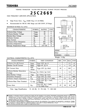 2SC2669 image