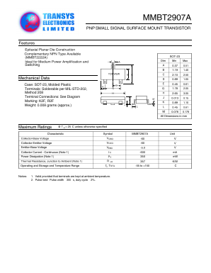 MMBT2907A image