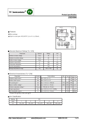 2SD596 image