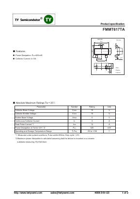 FMMT617TA image