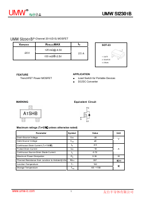 SI2301B image