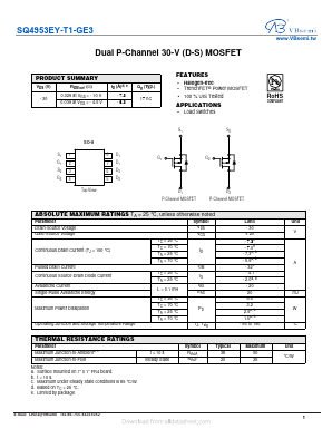 SQ4953EY-T1-GE3 image