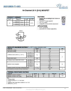 SI2312BDS-T1-GE3 image