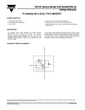 SUB65P06-20 image