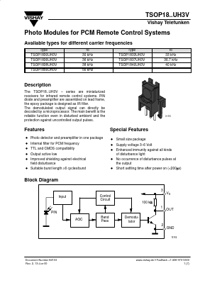 TSOP1830UH3V image