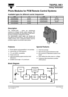 TSOP2230WE1 image