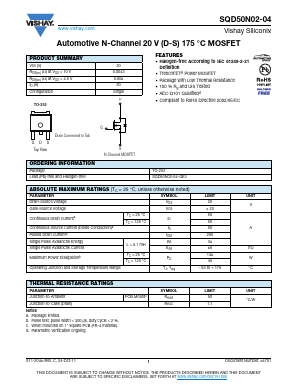 SQD50N02-04-GE3 image