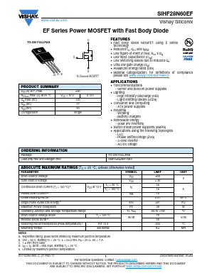 SIHF28N60EF image