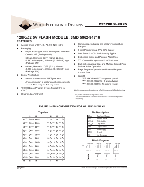 WF128K32-XG2LX5 image