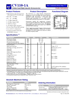 CV110-1A image