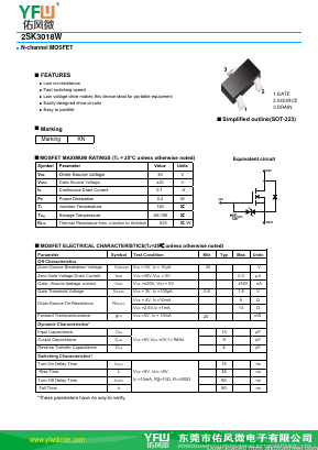 2SK3018W-SOT323 image