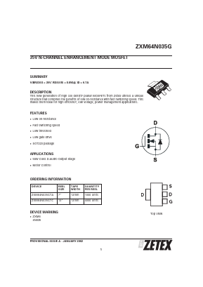 ZXM64N035G image